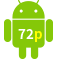 Aplicativo 72p para Android
